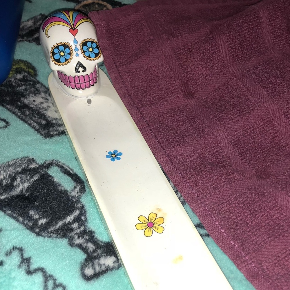 Sugar Skull Incense Holder